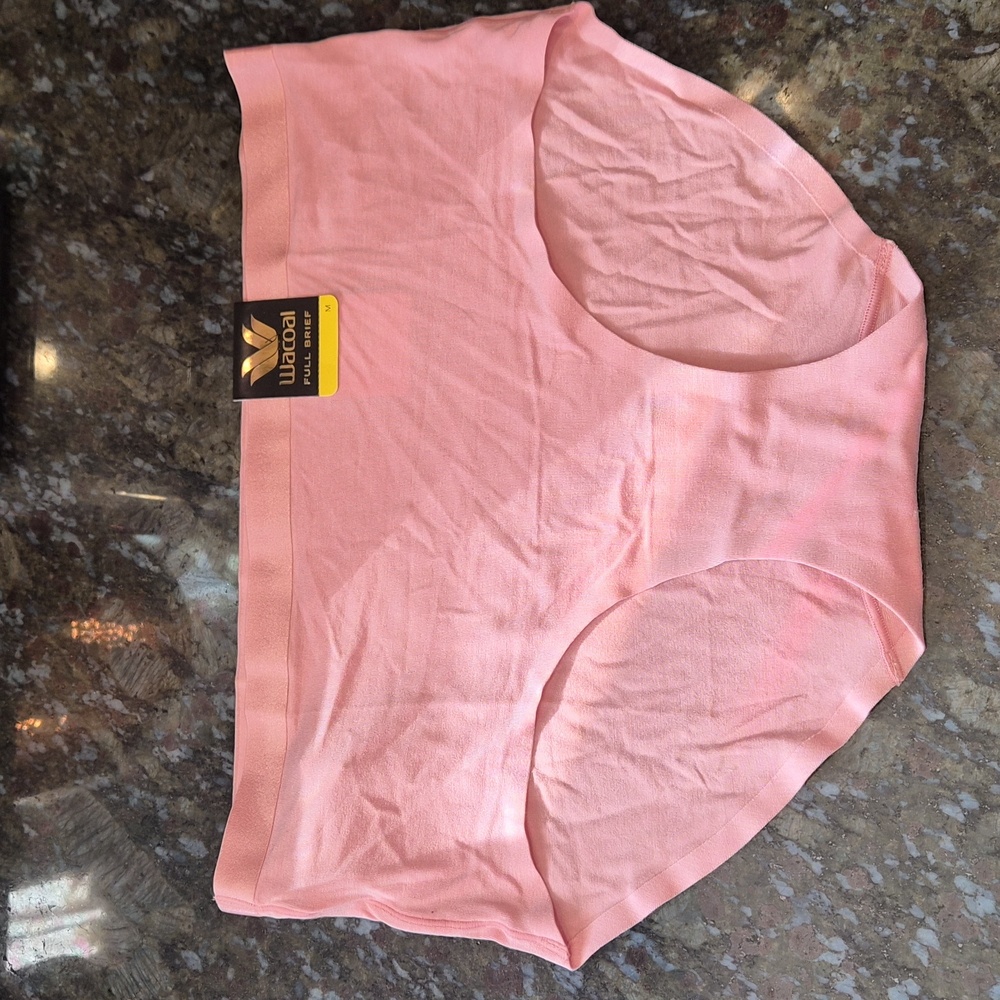 Wacoal Full Brief Pink Panties Underware M New NWT